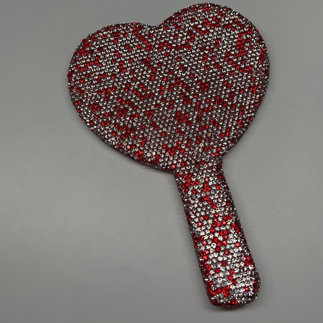 Crystal Bling Mirror RED❣️